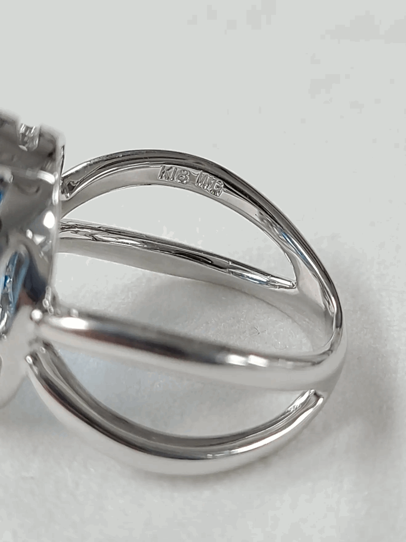 blue topaz engagement ring