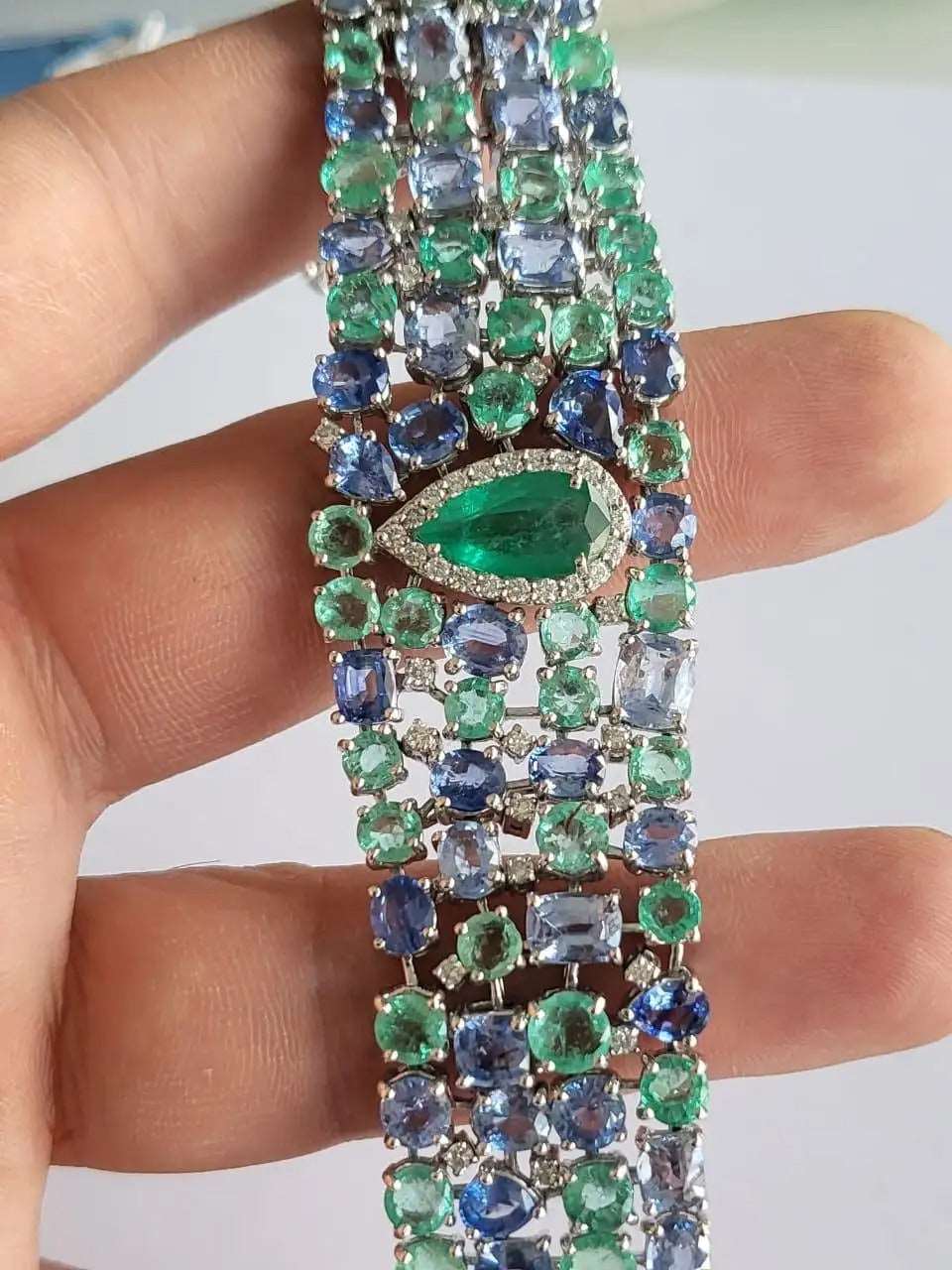 sapphire bracelet