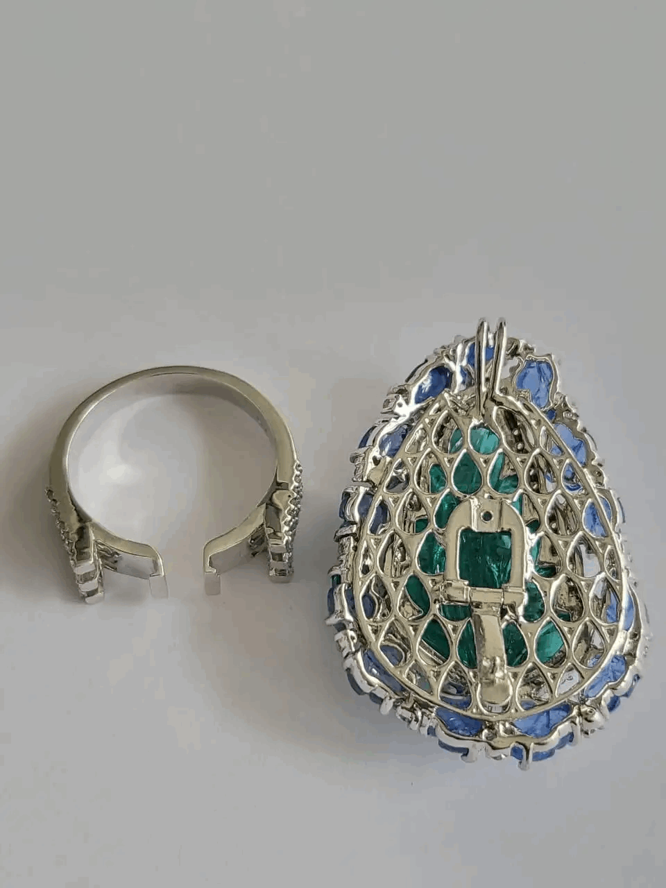 18k gold rings