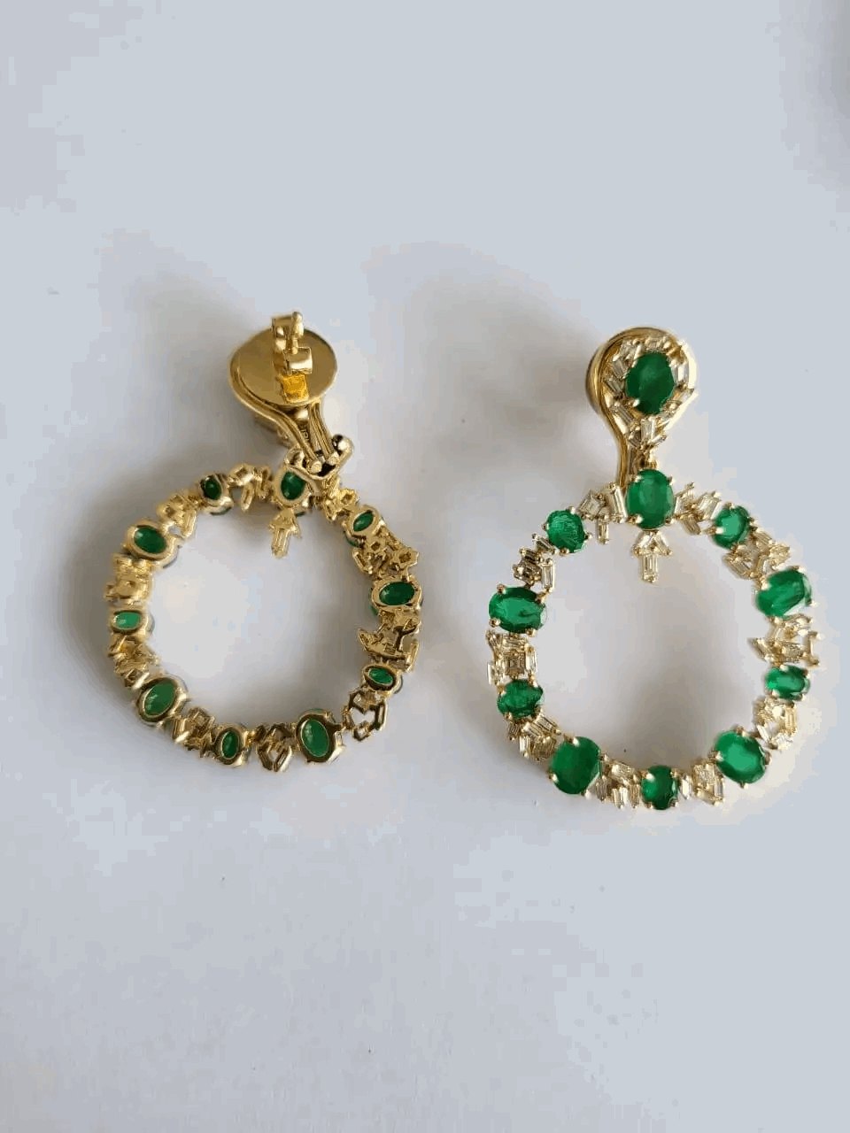 gemstone earrings
