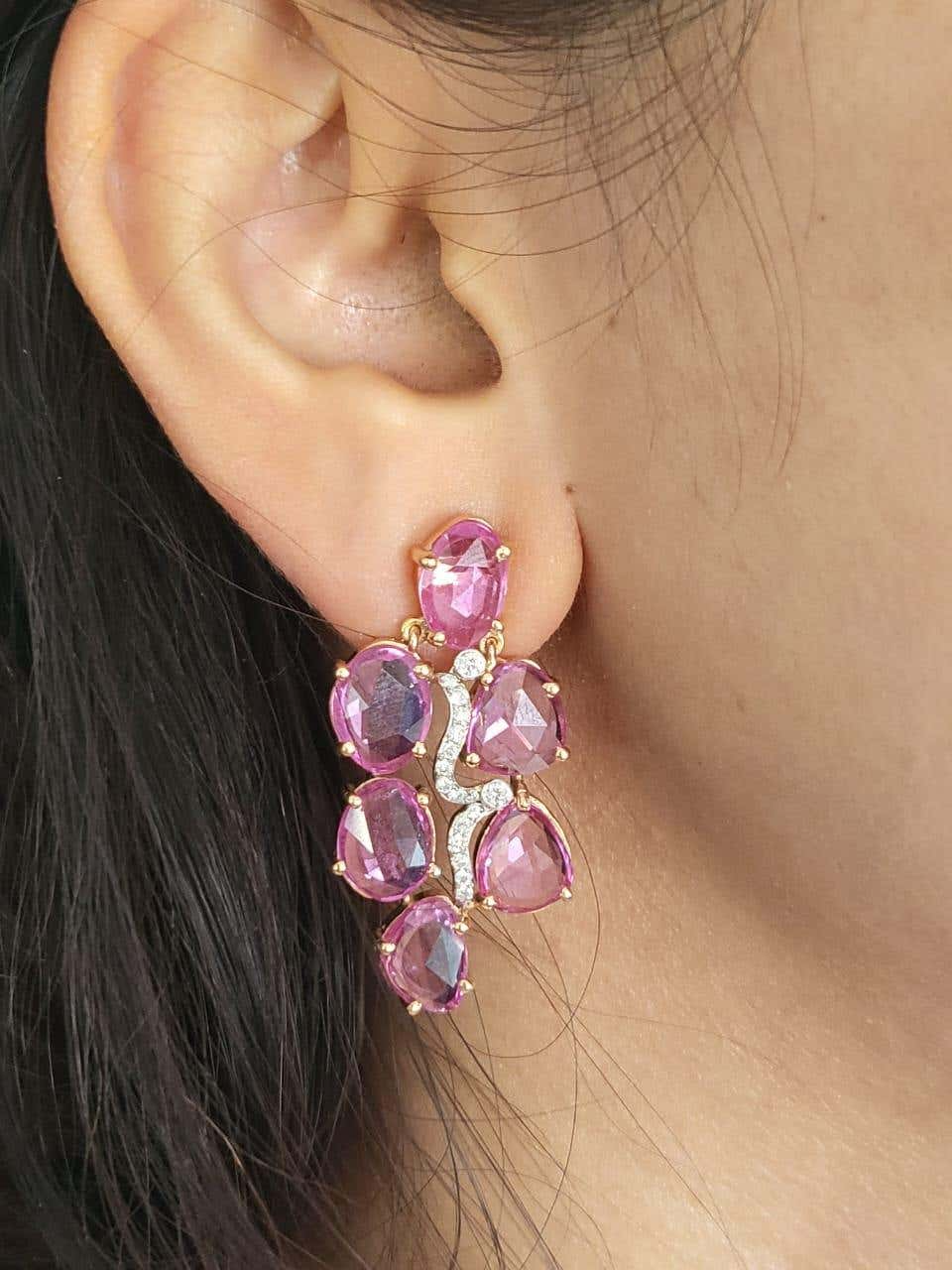 sapphire earrings