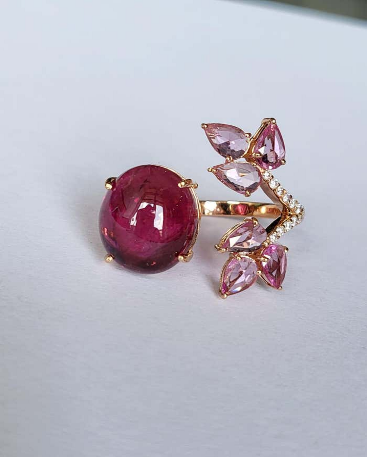 gemstone rings for women