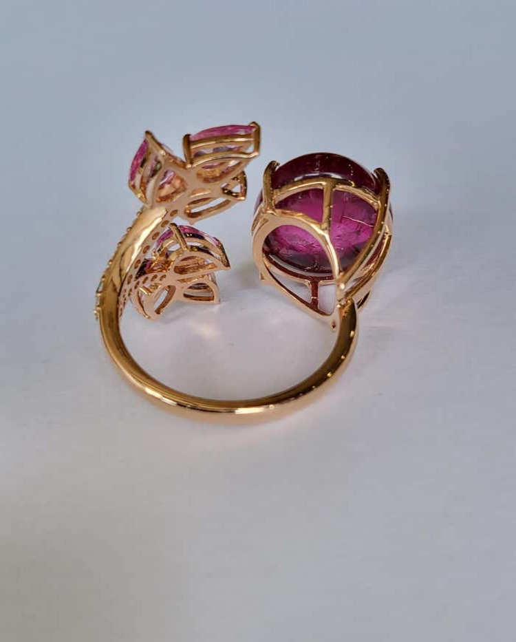 gemstone ring for ladies