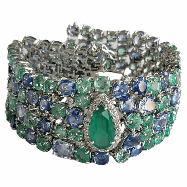 18K Gold & Diamonds Modern Bracelets
