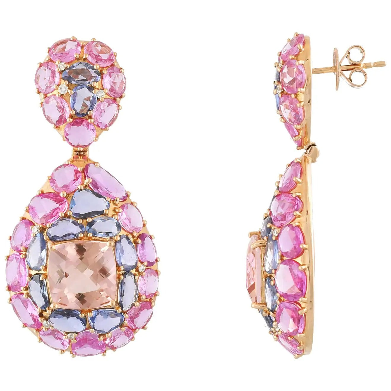 gemstone earrings