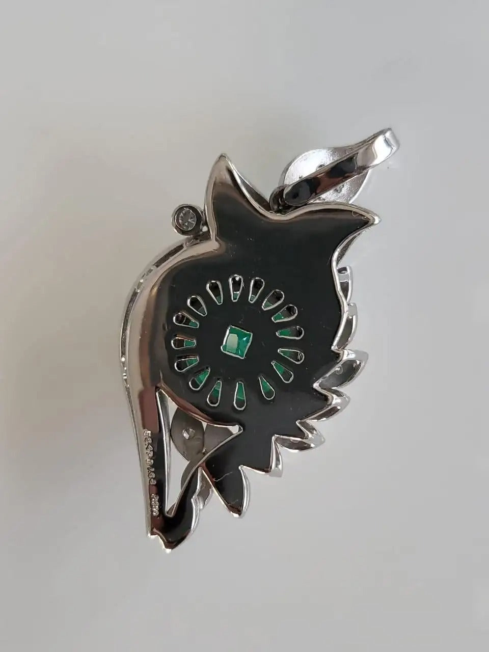 emerald pendant