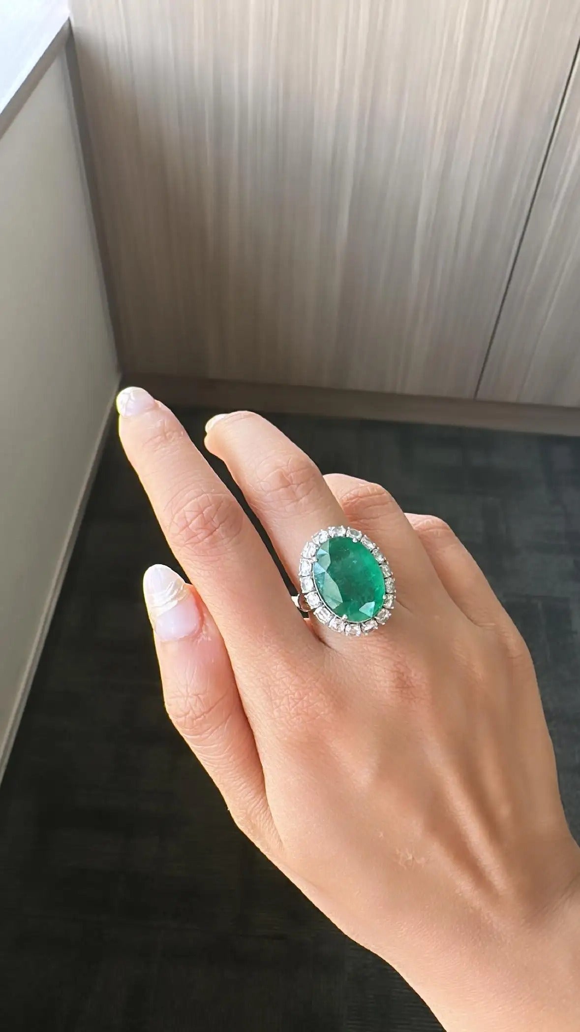Diamond Cocktail Engagement Ring