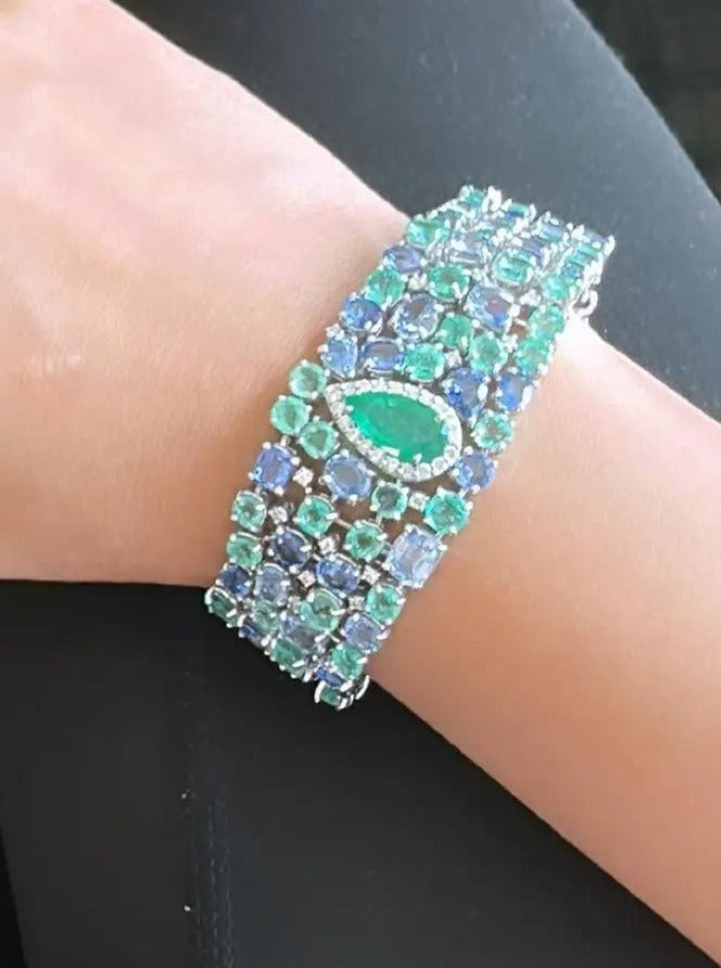 emerald bracelet