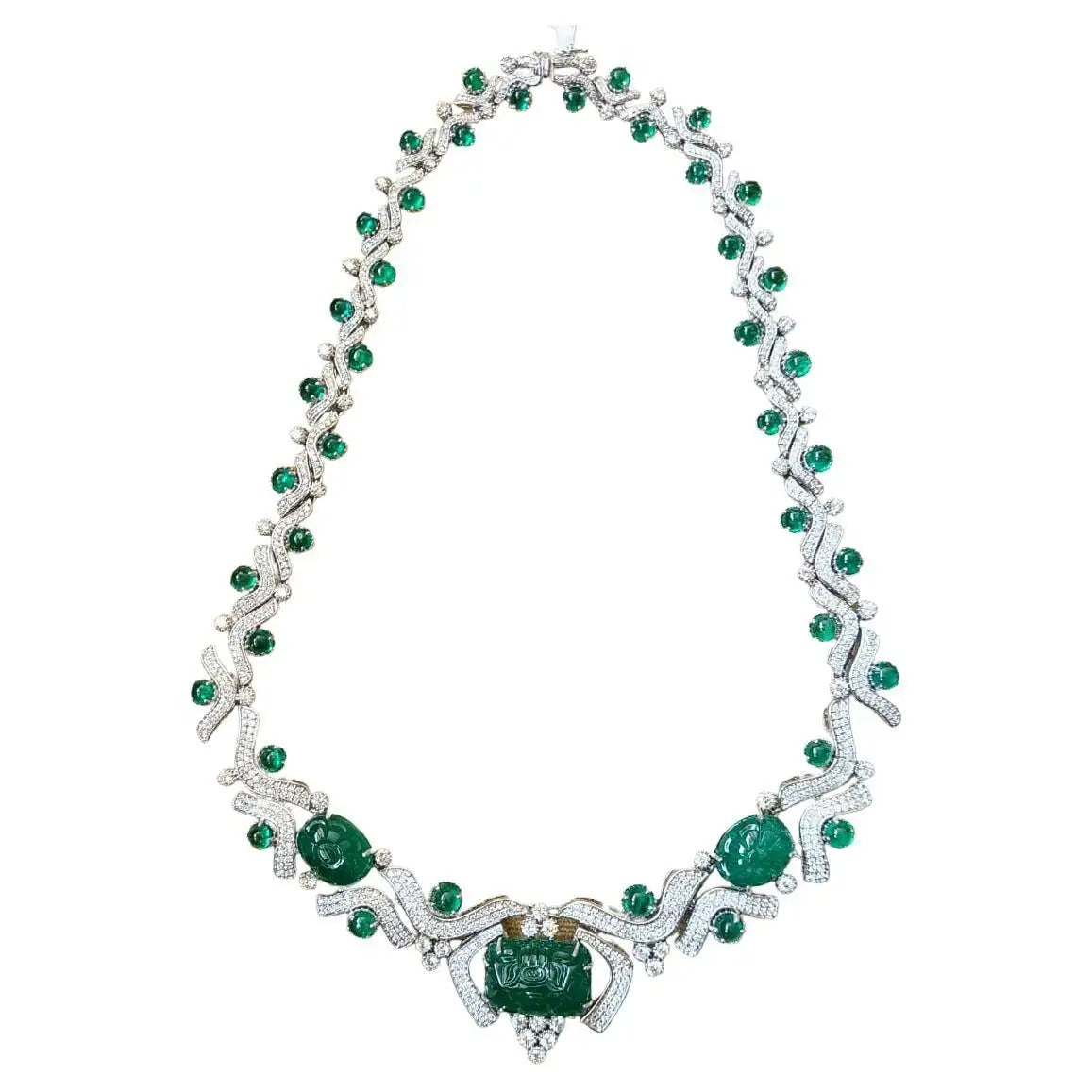 emerald necklace