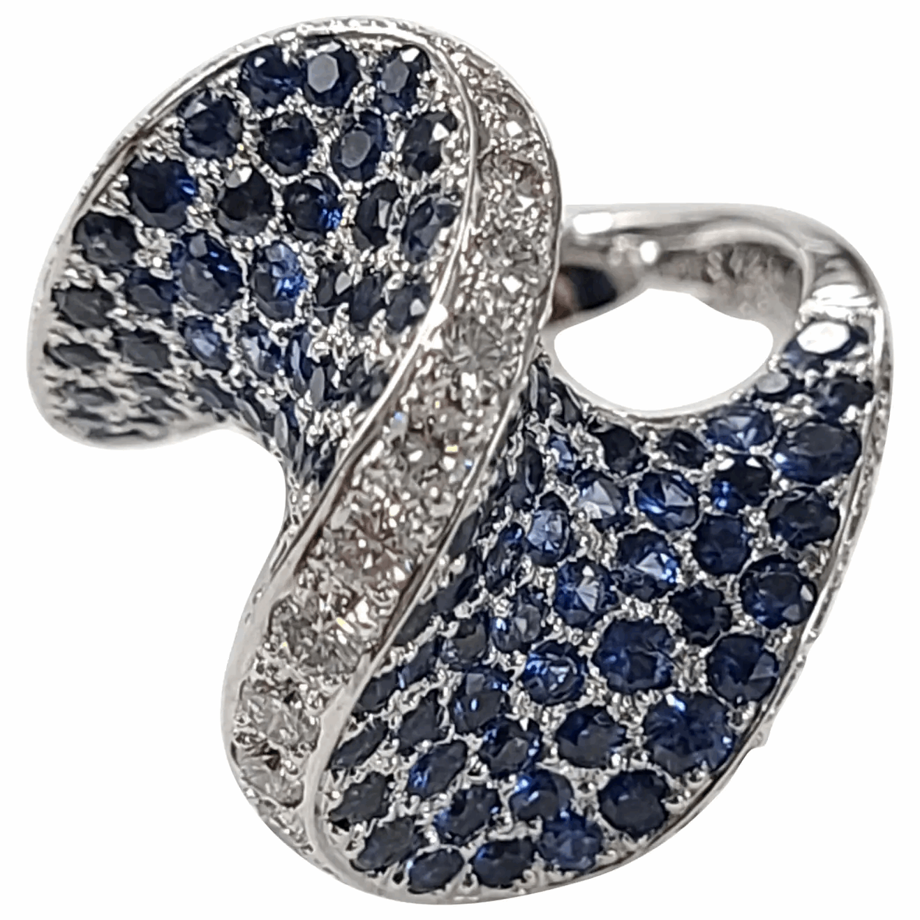 sapphire engagement ring vintage