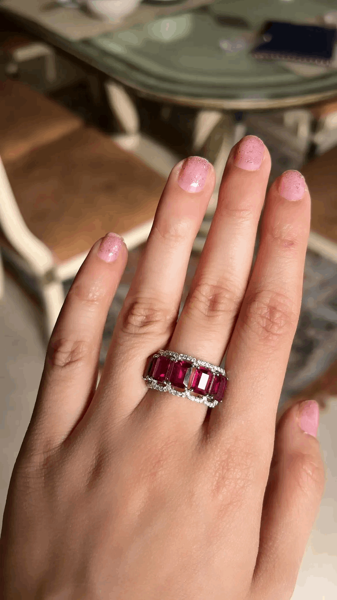 ruby engagement rings