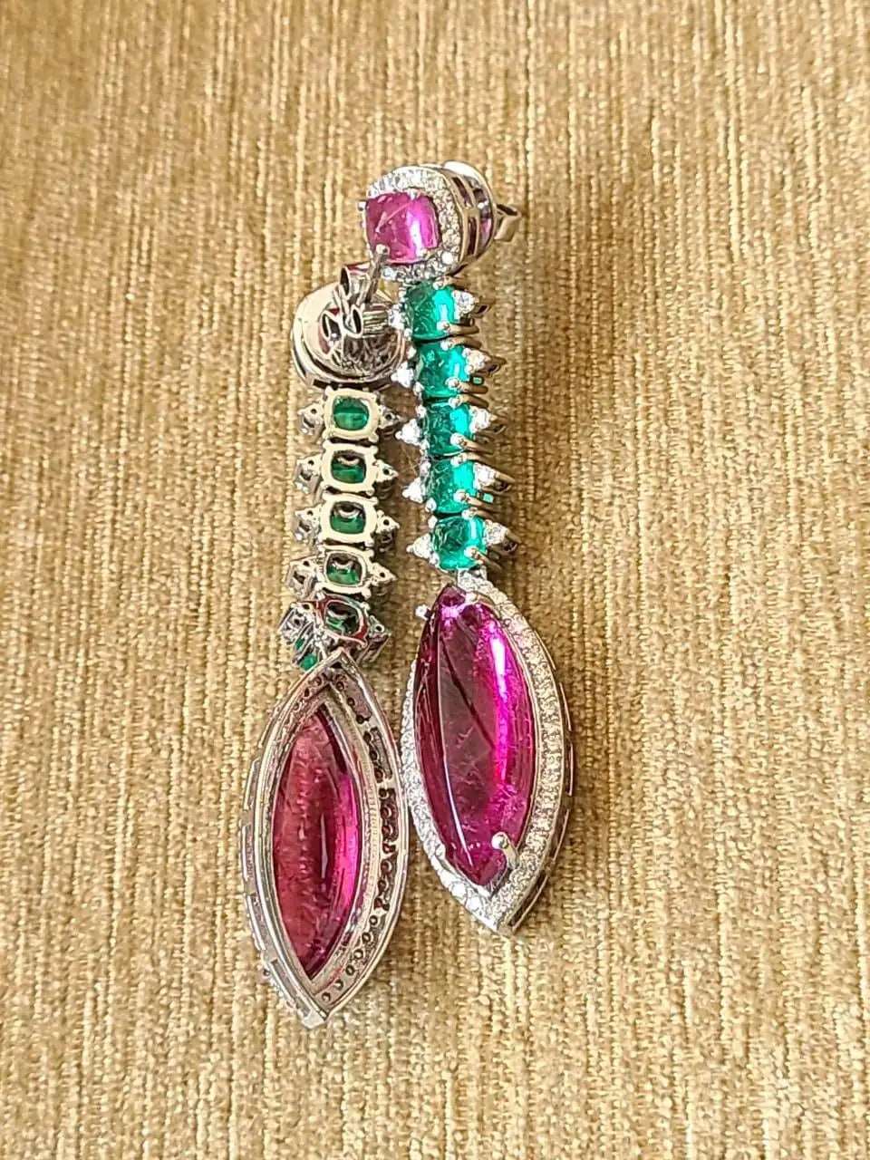 gemstone earring