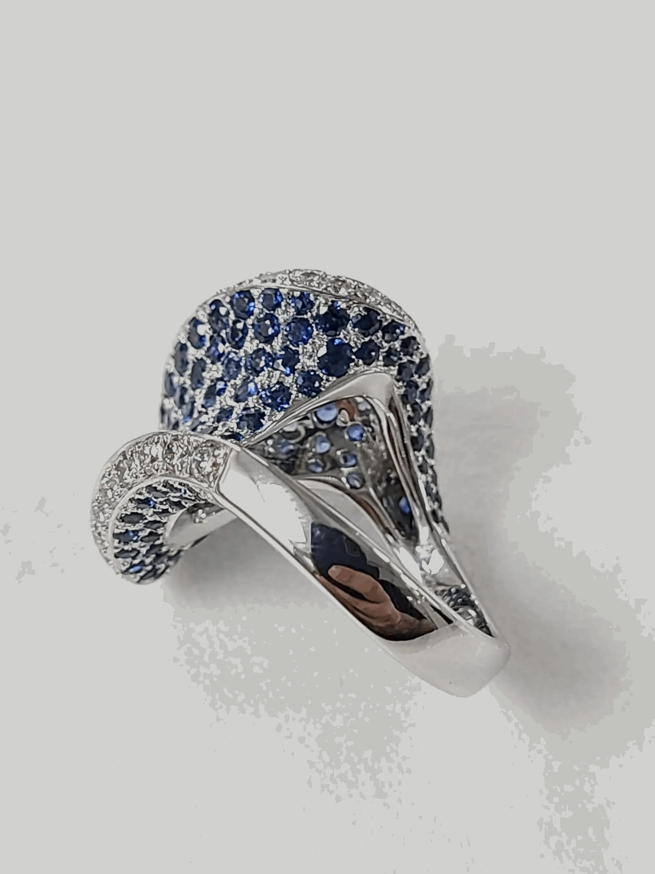 sapphire engagement ring vintage