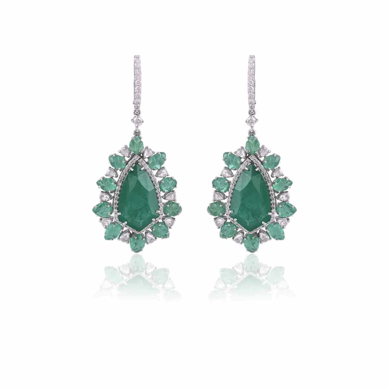 emerald earrings