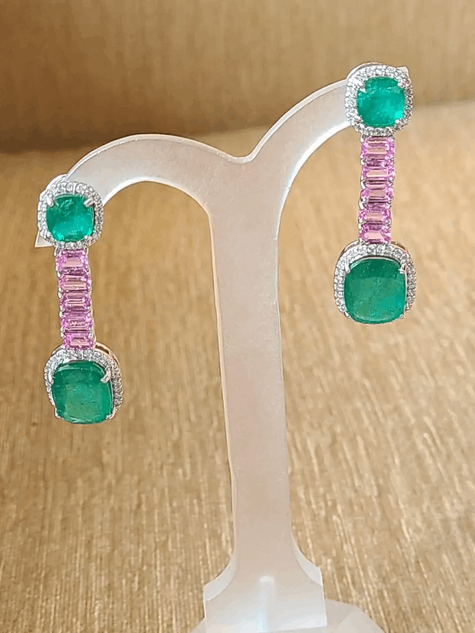 emerald earrings