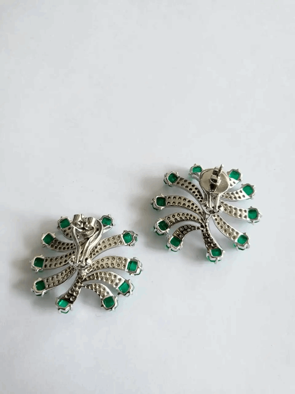 18k gold earrings