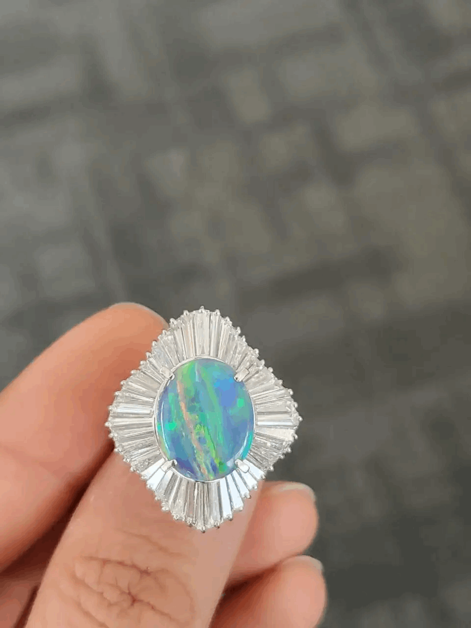 real opal rings