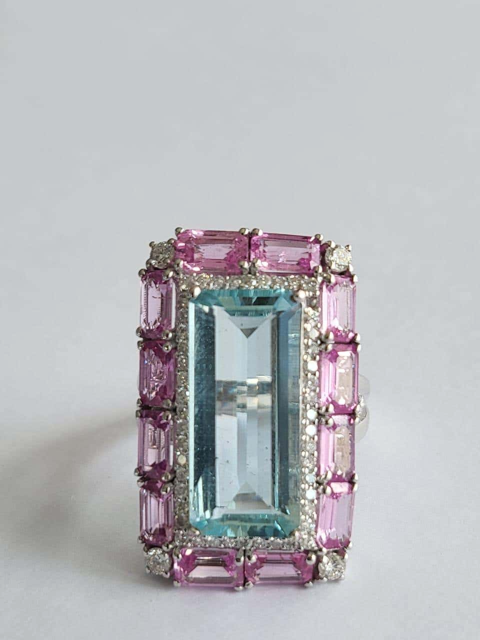 pink sapphire engagement ring