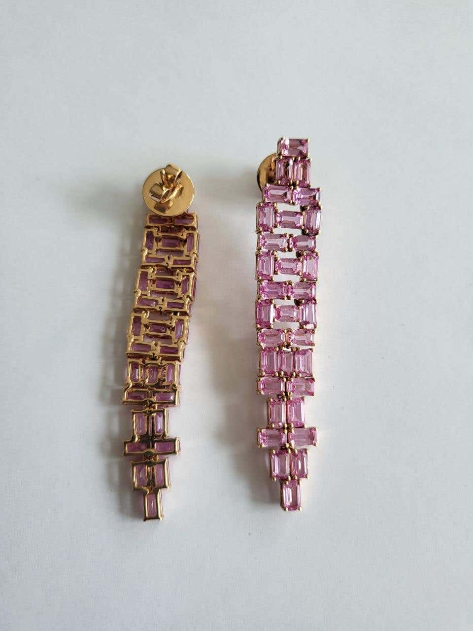 sapphire earrings for ladies