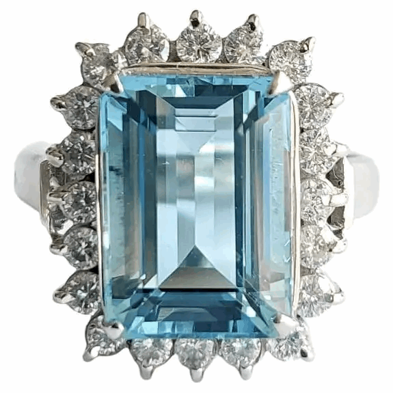 aquamarine rings