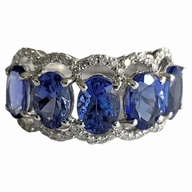 tanzanite gemstone rings