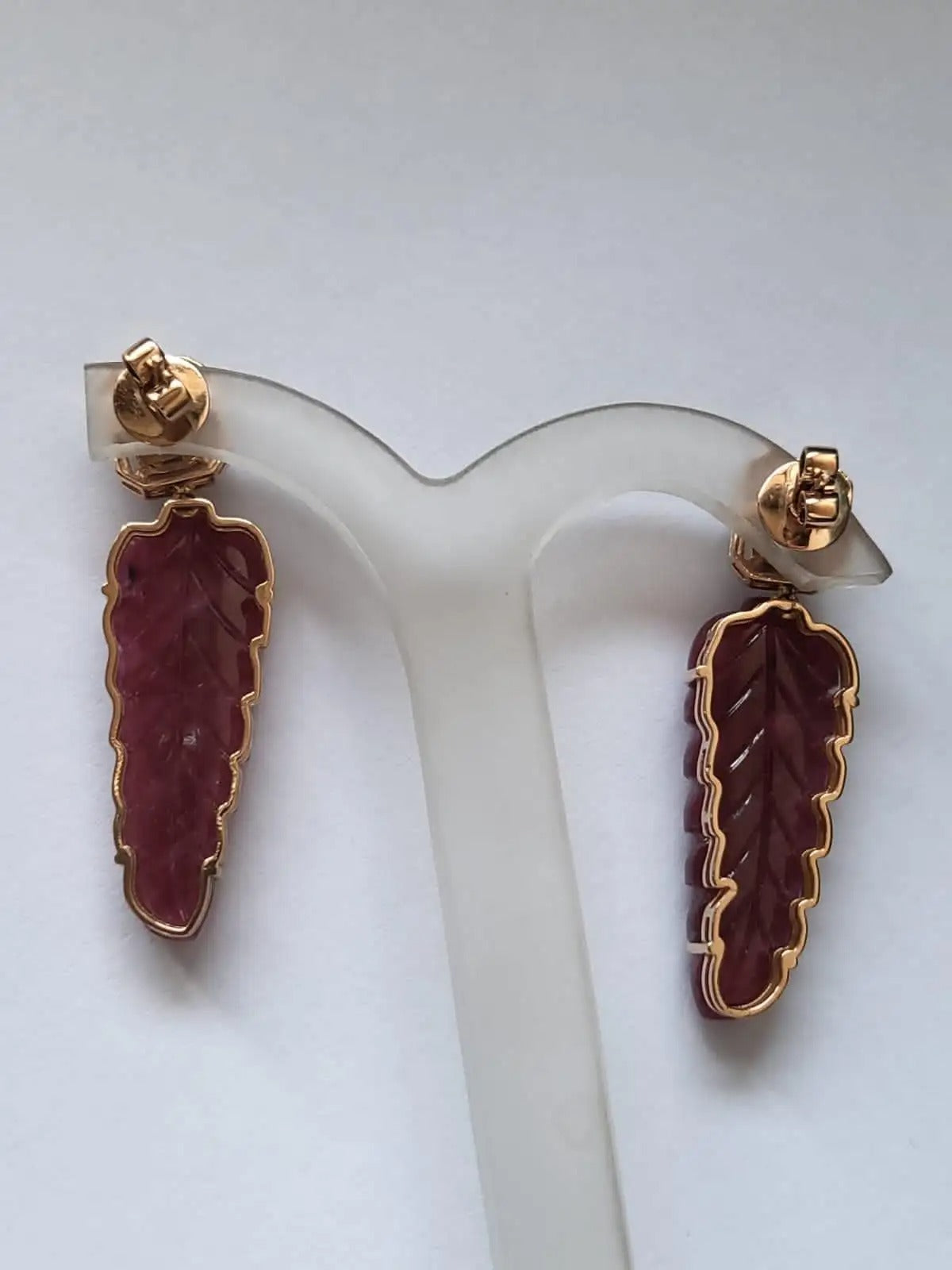 Mozambique Ruby earring