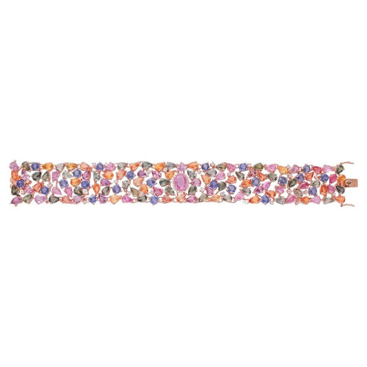 Multi sapphire bracelet