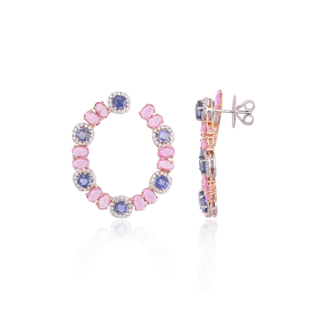 sapphire earrings