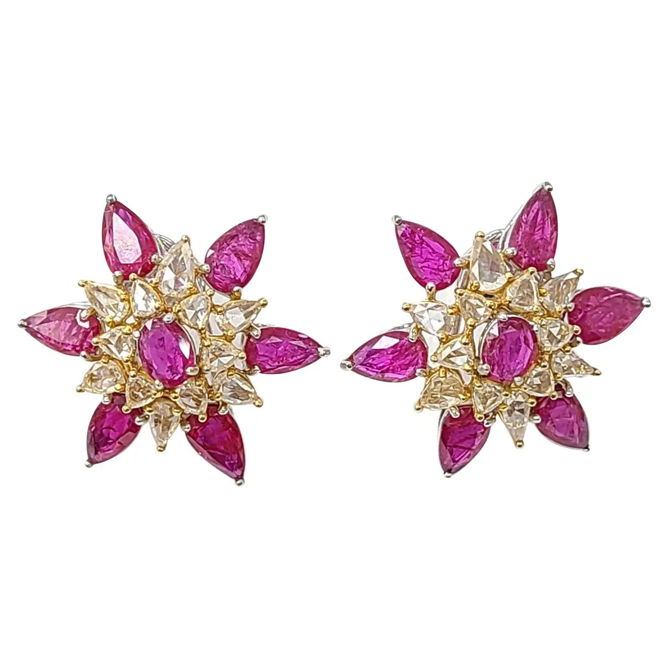 Natural Ruby Earrings