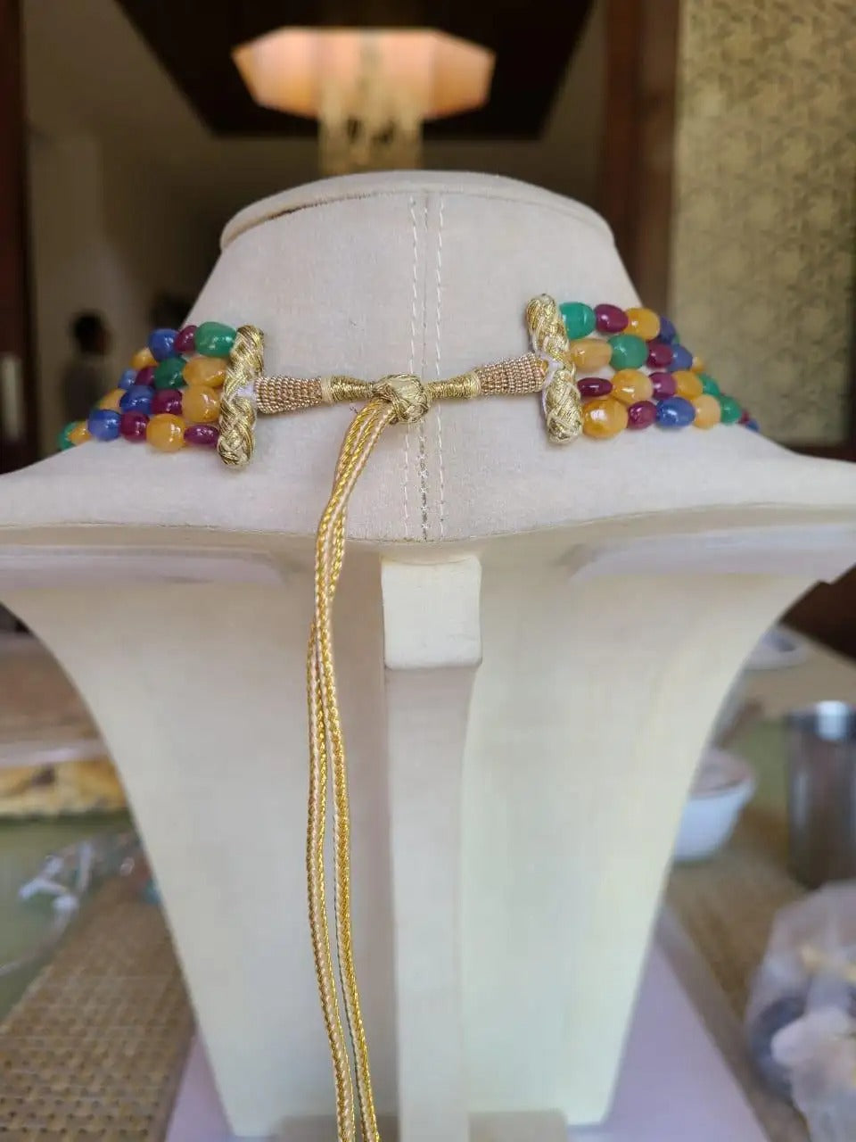 Blue sapphire necklace