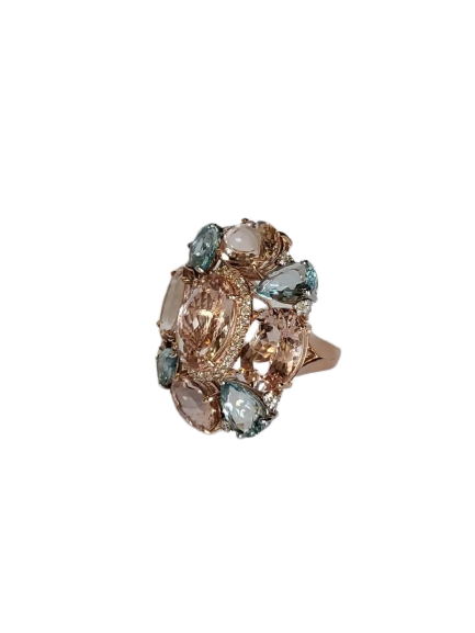 morganite engagement ring